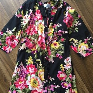 Sandy Waters Floral Robe